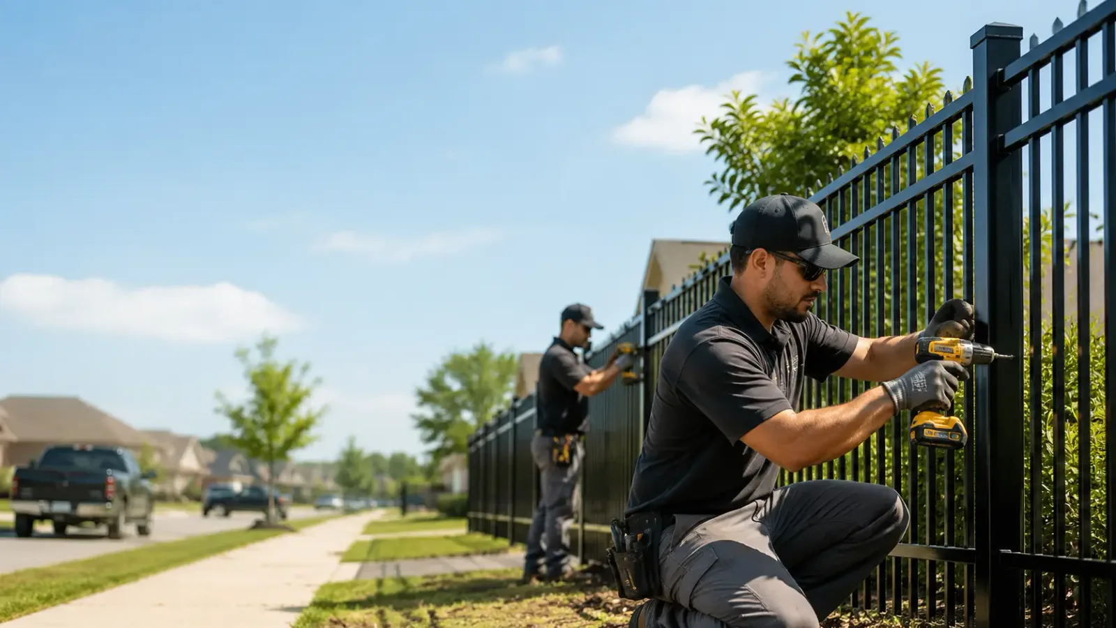 Metal Fence Installation in Fairhope, AL